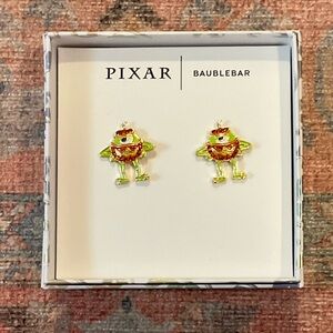 PIXAR X Baublebar Halloween Mike Wazowski Pumpkin Jack-O-Lantern Stud Earrings
